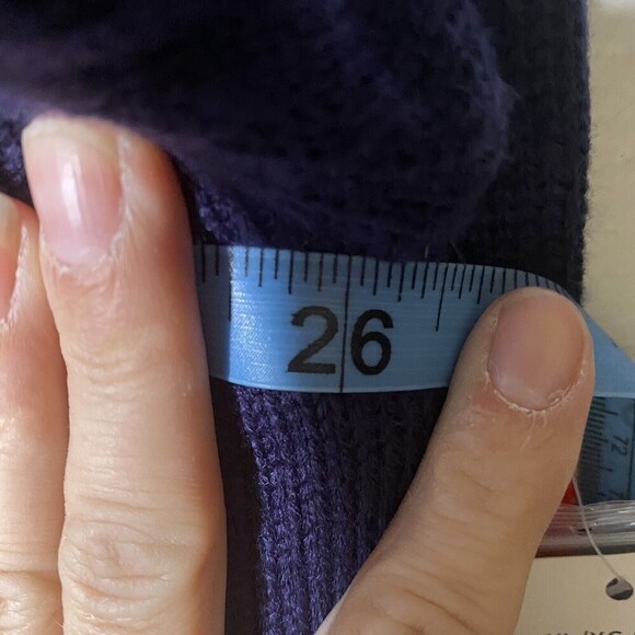 HOLIDAY TIME Pug Dog Ugly Christmas Sweater Sz XL Sequin Red Navy Blue - Picture 8 of 9